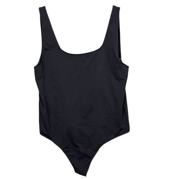 Skims Women's Soft Smoothing Seamless Thong Bodysuit Onyx Size 2X NWT - Picture 1 of 7